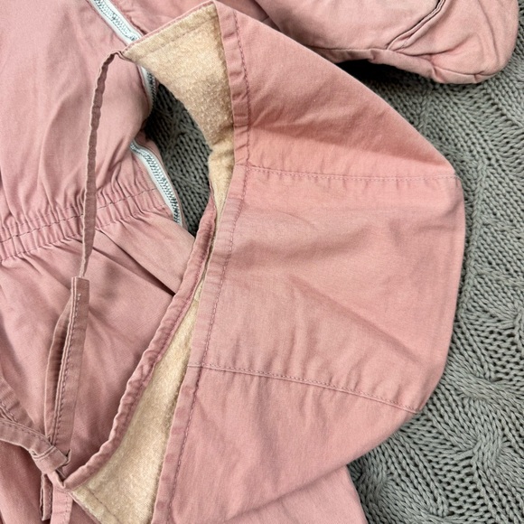 50s 60s Vintage Girls Youth Ski Master Snowman Embroidered Pink Snow Ski Suit - Picture 5 of 16